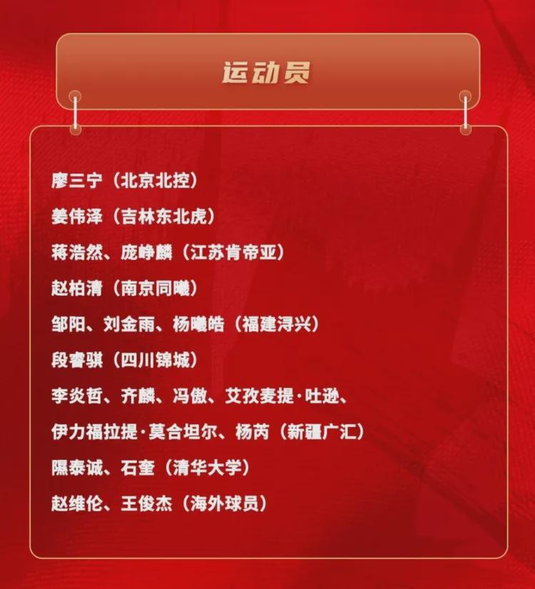 OB电竞登录入口-公布了！19人大名单！中国男篮拒绝得分王